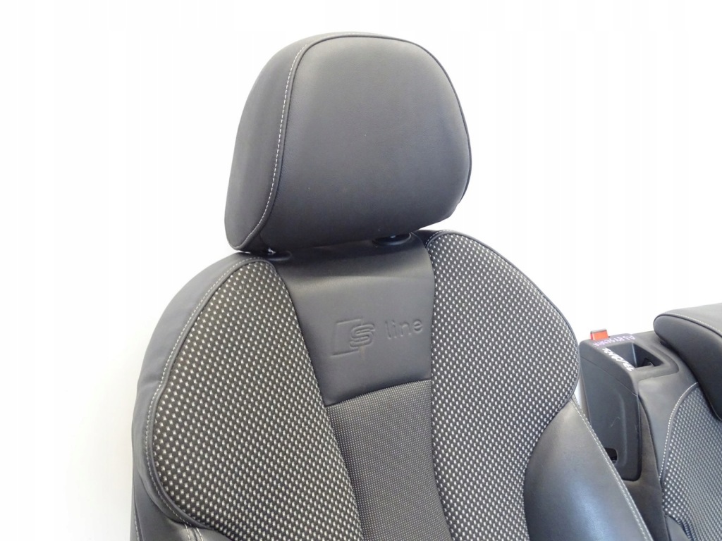 фото №10, Сидіння перед задня задні заднє сидіння комплект шкіра audi a3 8v sedan s-line