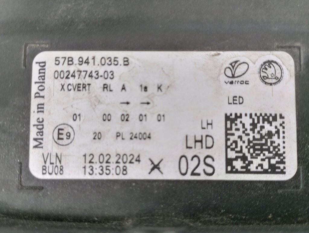 фото №12, Skoda karoq lift лампа ліва перед full led 57b941035b