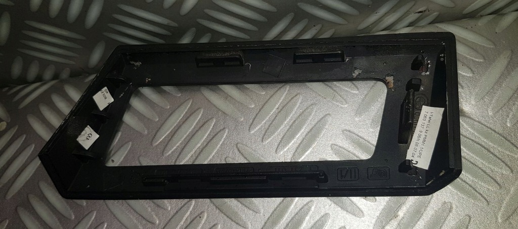 фото №8, Bmw 5 e60 e61 молдинг декоративная dekor левый обдув панели topola braun 7063137