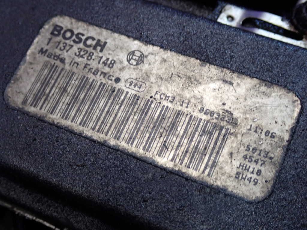 фото №4, Mazda 3 i bk 06-09 1.6 вентилятор радіатора 1137328148 3m5h-8c607-xd