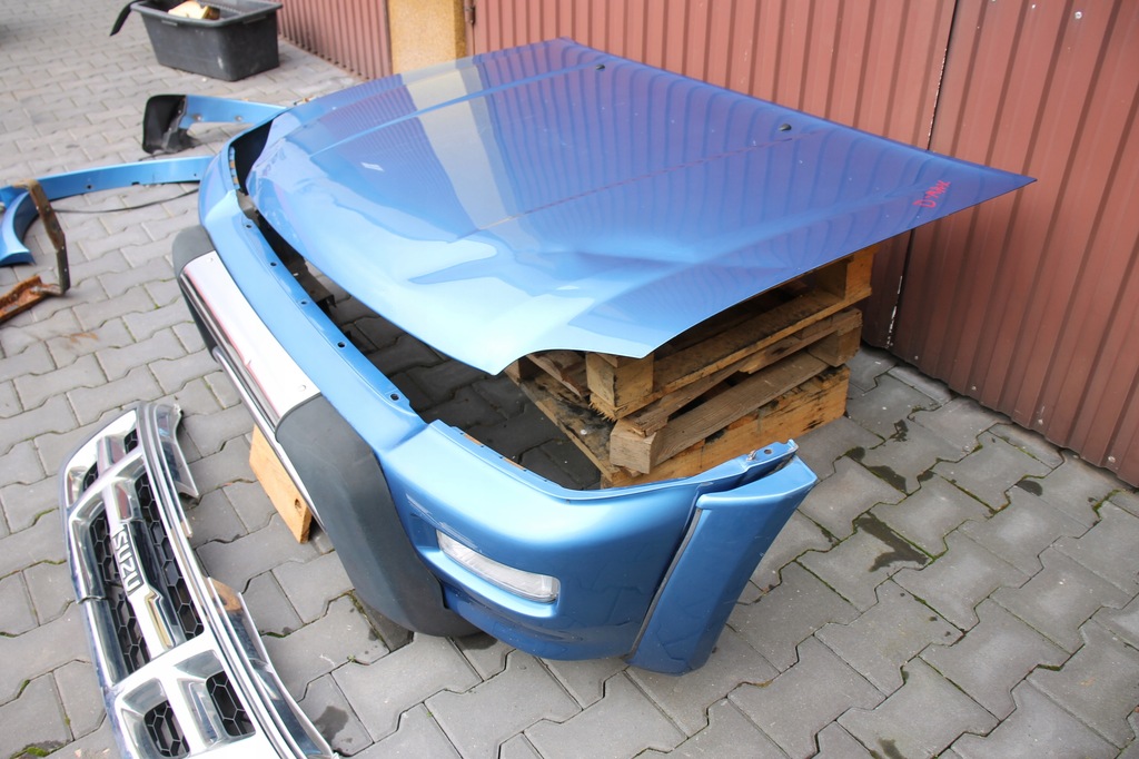 фото №6, Капот бампер перед кенгурятник решітка радіатора isuzu d-max i