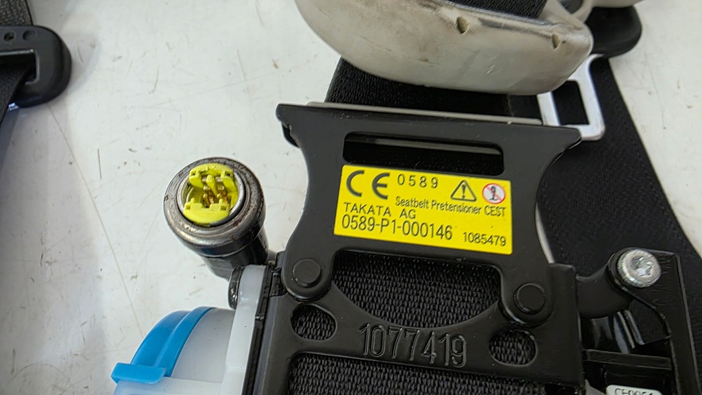 фото №8, Pas ремни безопасности перед левый правый mazda 6 iii gj 2013