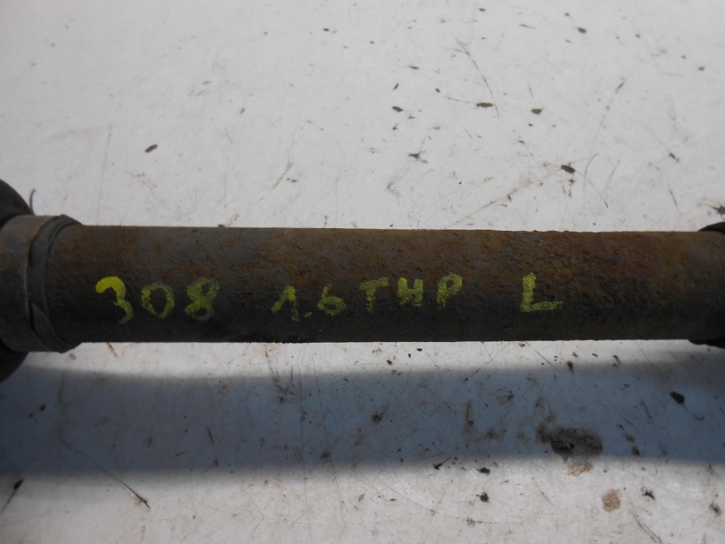 фото №2, Приводной вал левая peugeot 308 1.6 thp #