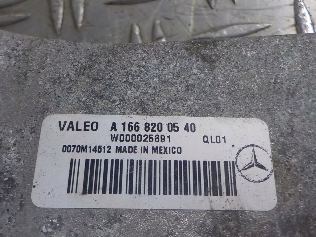 фото №10, Mercedes ml166 11-15 механізм двірник