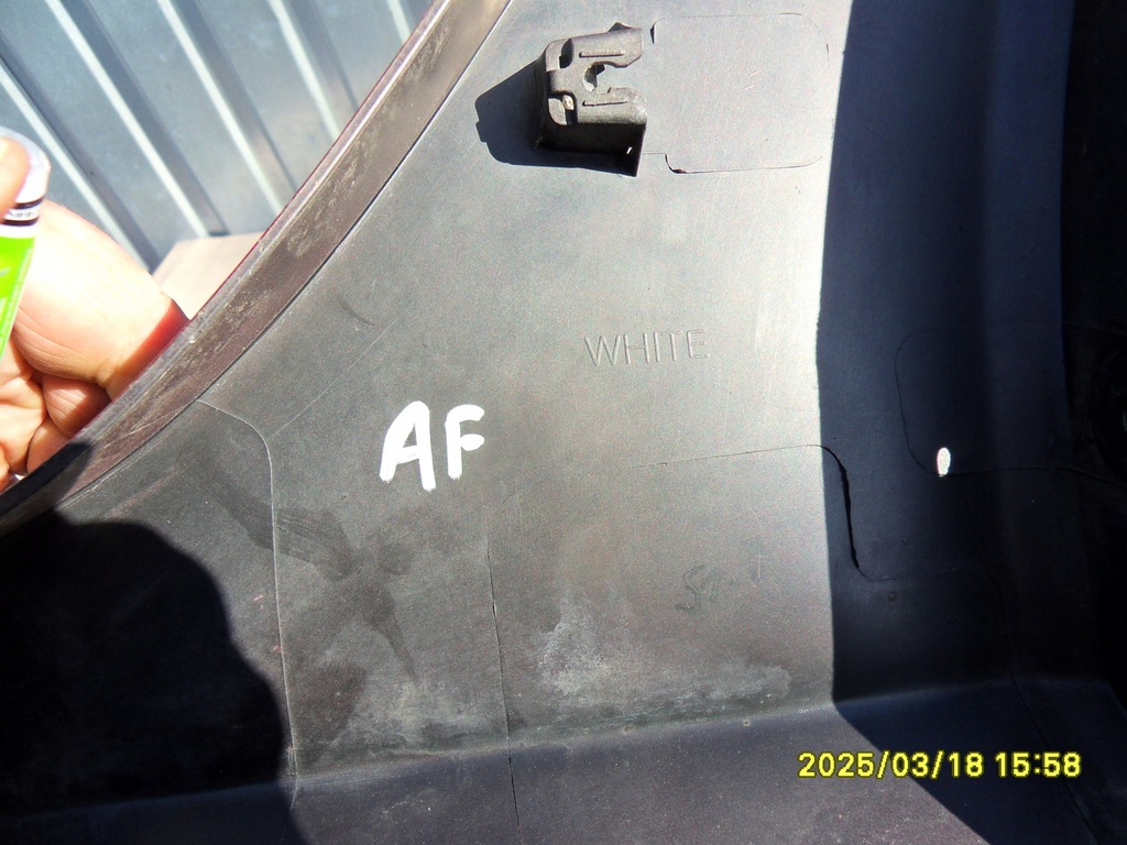 фото №7, Накладка крыла задняя правая renault koleos i