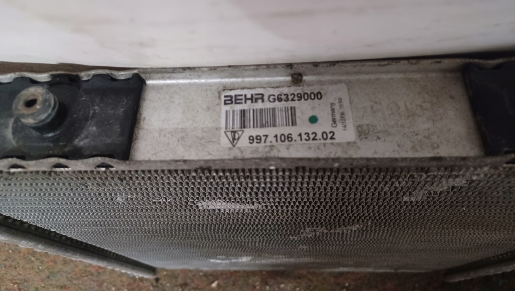 Радіатор води porsche 997 ліва правий в Україні