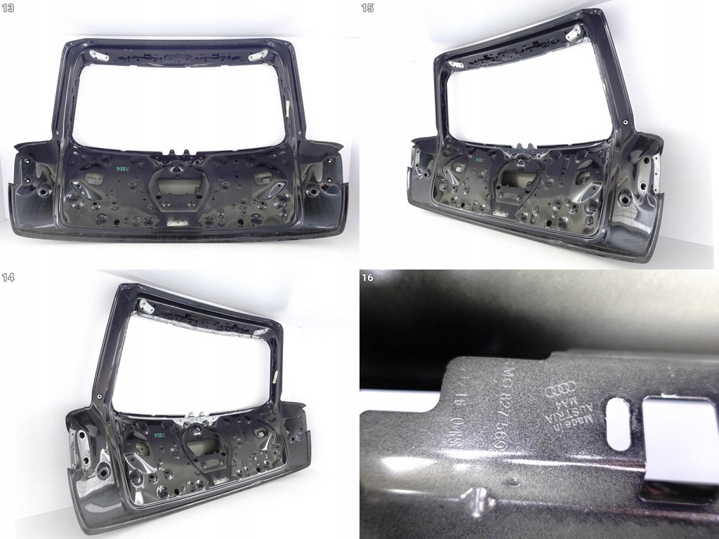 фото №11, Audi q7 sq7 ii 4m0 15-19 кришка багажника кришка багажника задня