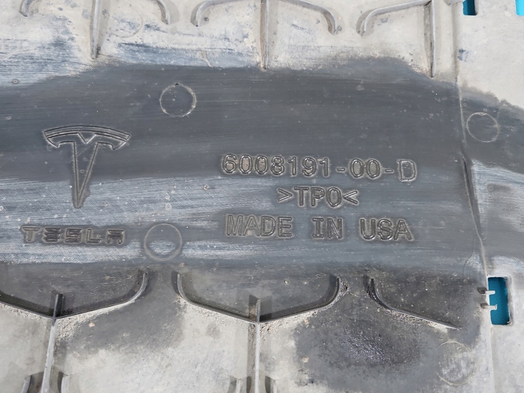 Плита подвеска накладка двигателя нижняя tesla model s 6008191-00-d null с Разборки