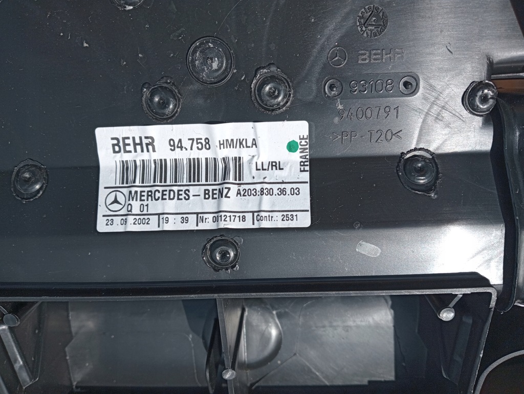 фото №8, Mercedes w203 приборная панель консоль приборная панель приборная