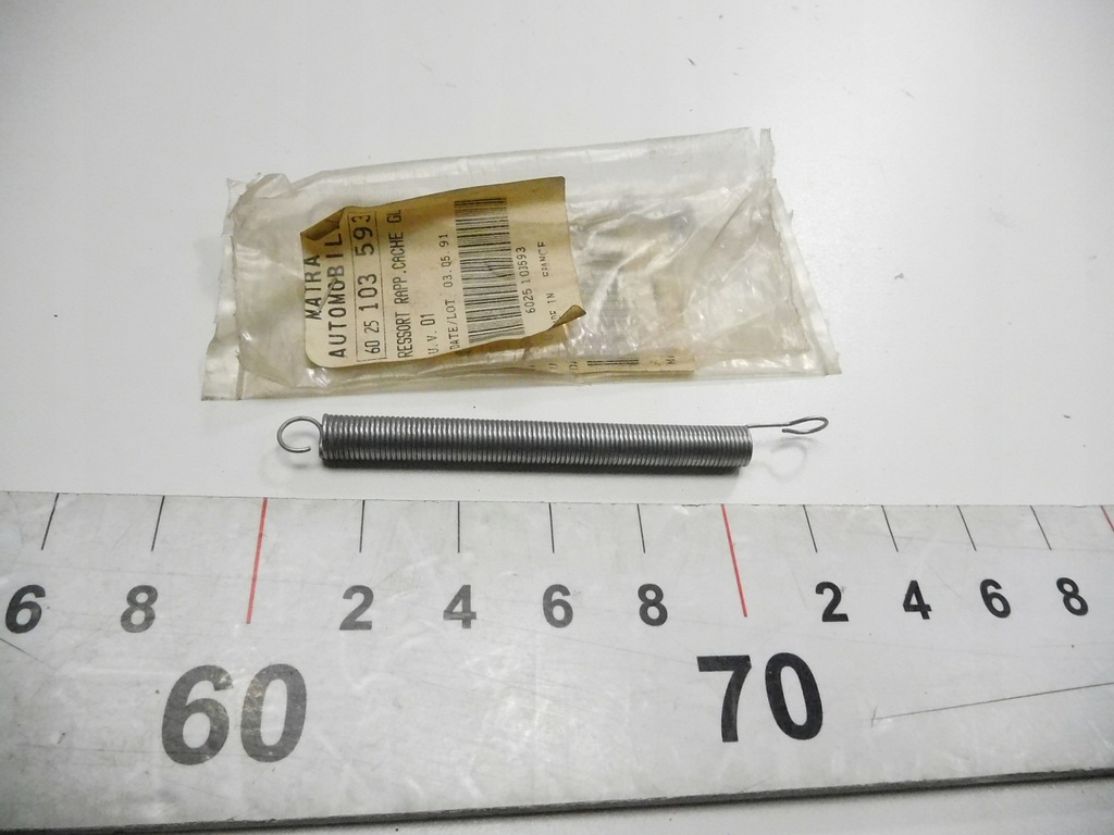 фото №7, Пружина сиденье renault espace iii оригинальный номер 6025103593