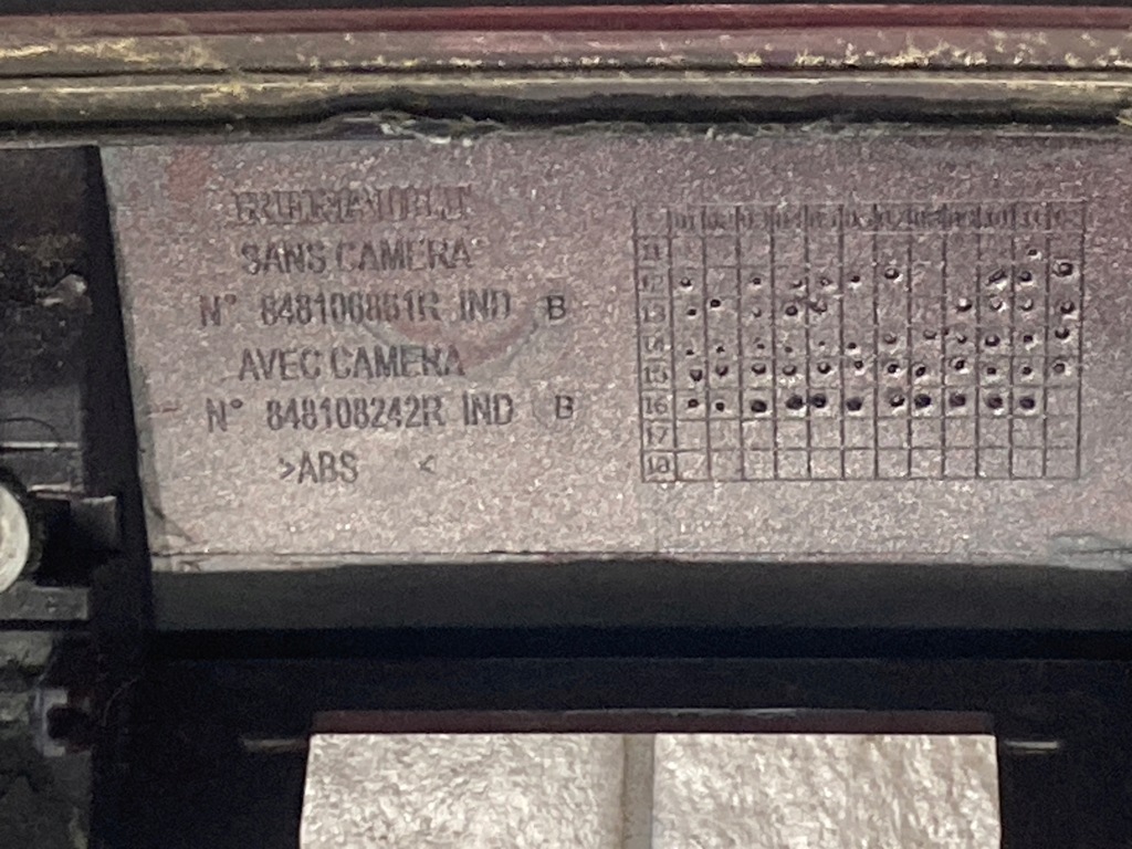 фото №3, 848108242r накладка накладка renault zoe