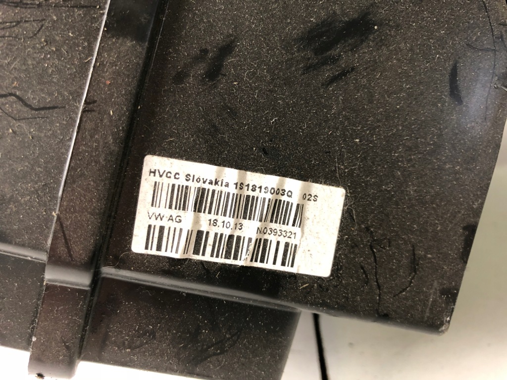 фото №7, Vw up citigo mii отопитель 1s1819003q