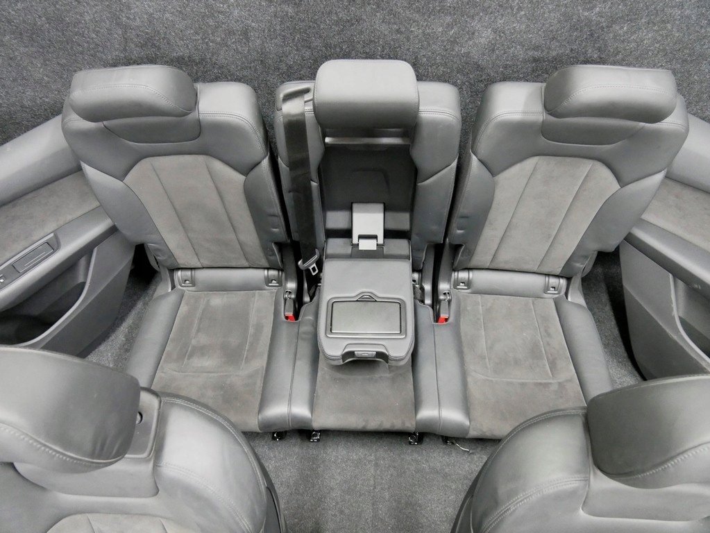 фото №9, Сиденья обшивки комплект кожа alcantara audi q7 4m