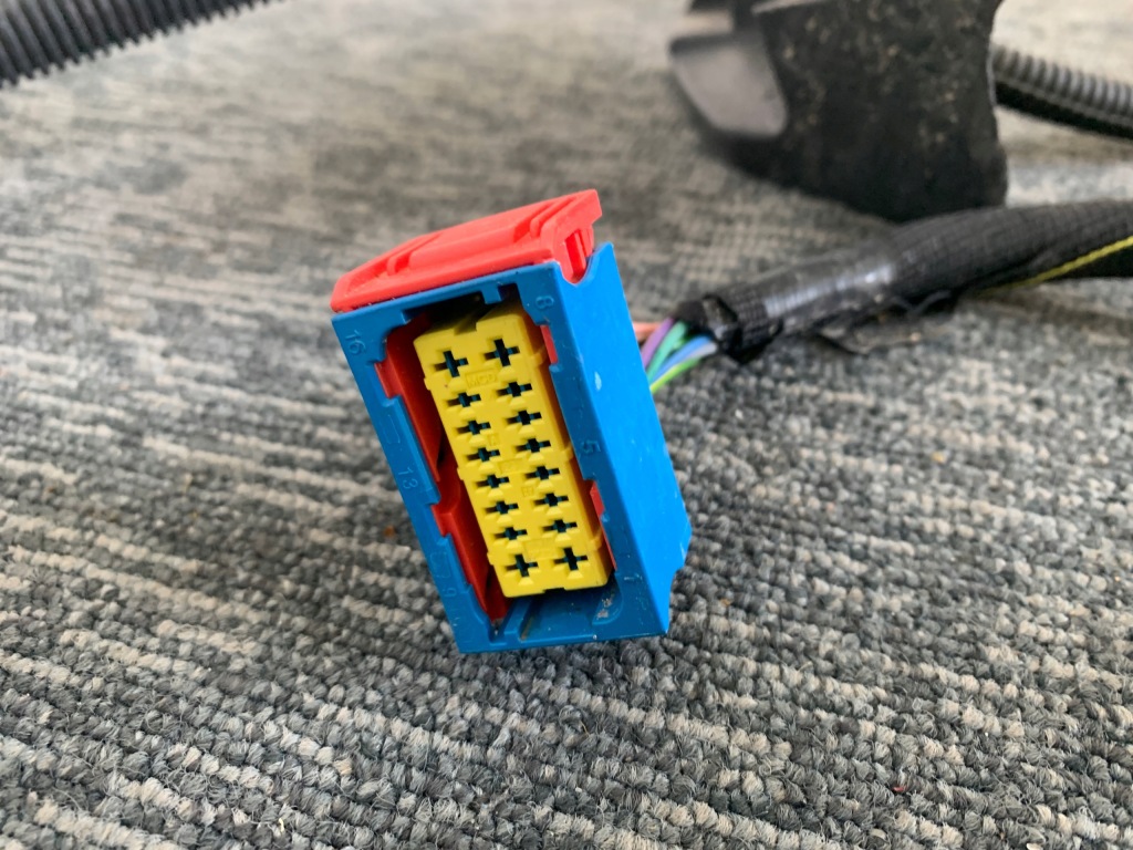 фото №11, Peugeot expert iii jumpy proace жгут электропроводка двигателя оригинал europa