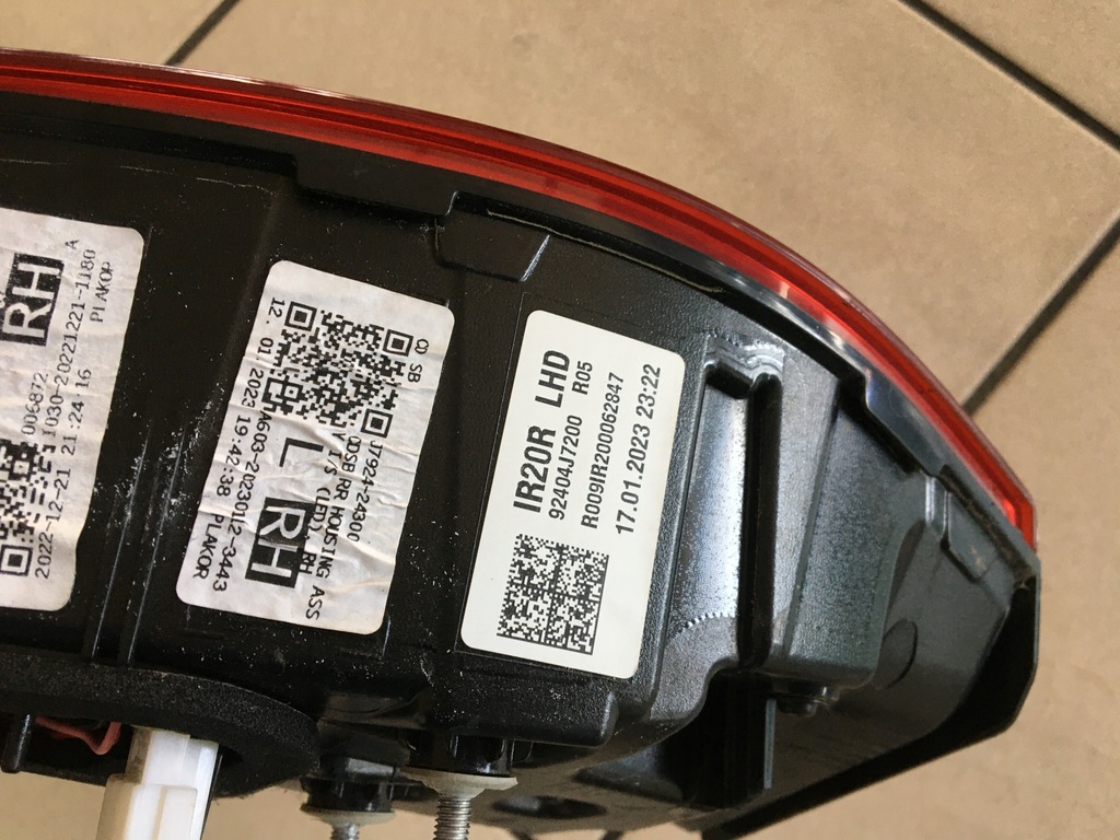 фото №11, Proceed iii 18- лампа правая левая задняя крышки led