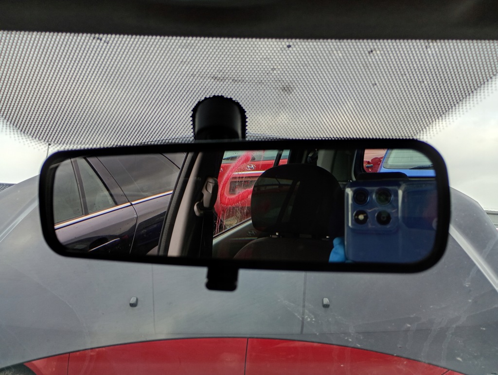 фото №1, Mazda 2 ii 03-07 зеркало заднего вида внутреннее средний