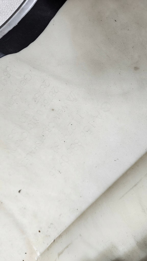 Спойлер накладка бампера задняя задняя mercedes gla a156 a1568850325 в Украине