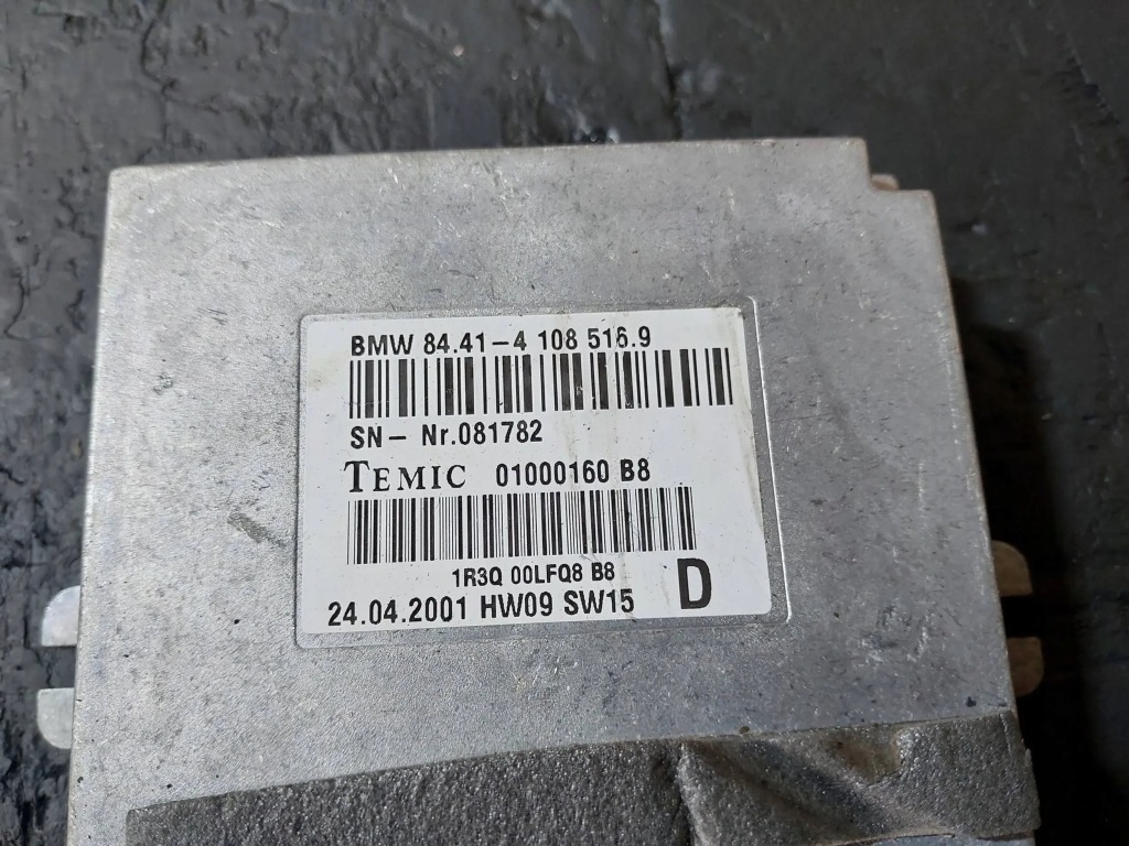 фото №7, Модуль комфорта bmw 5 e39 41085169 844141085169