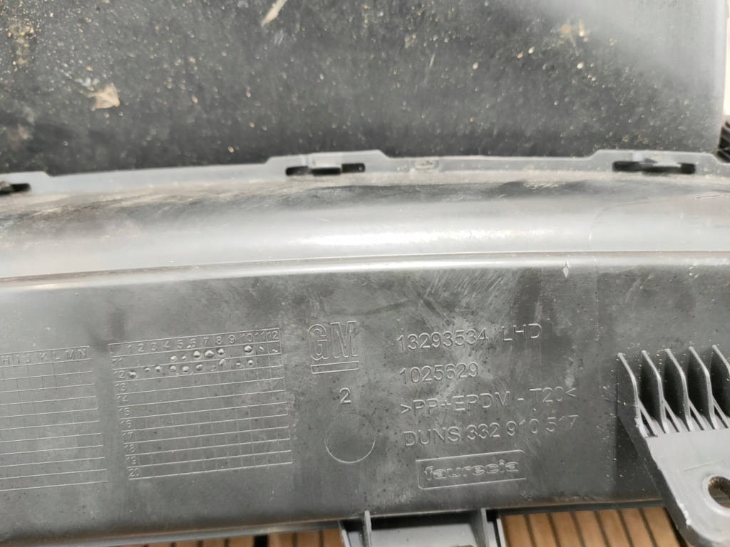 фото №7, Opel zafira c 12-16 бардачок пасажира консолі 13293534 europa оригінальний номер