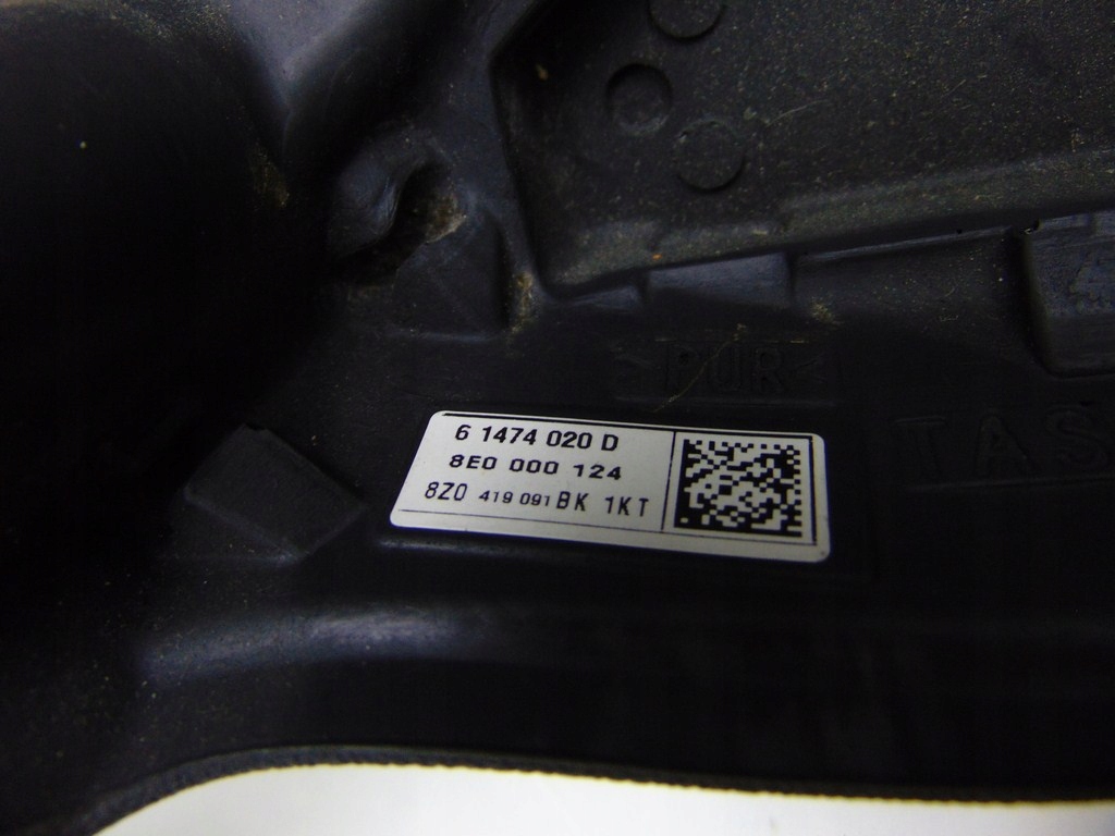 фото №6, Воздуховод кожа кожаный audi a2 8z0419091bk