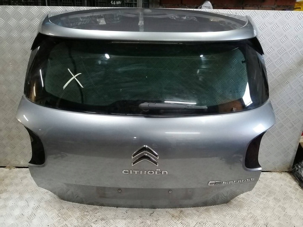 фото №1, Citroen c3 aircross крышка багажника задняя задняя цвет kvf