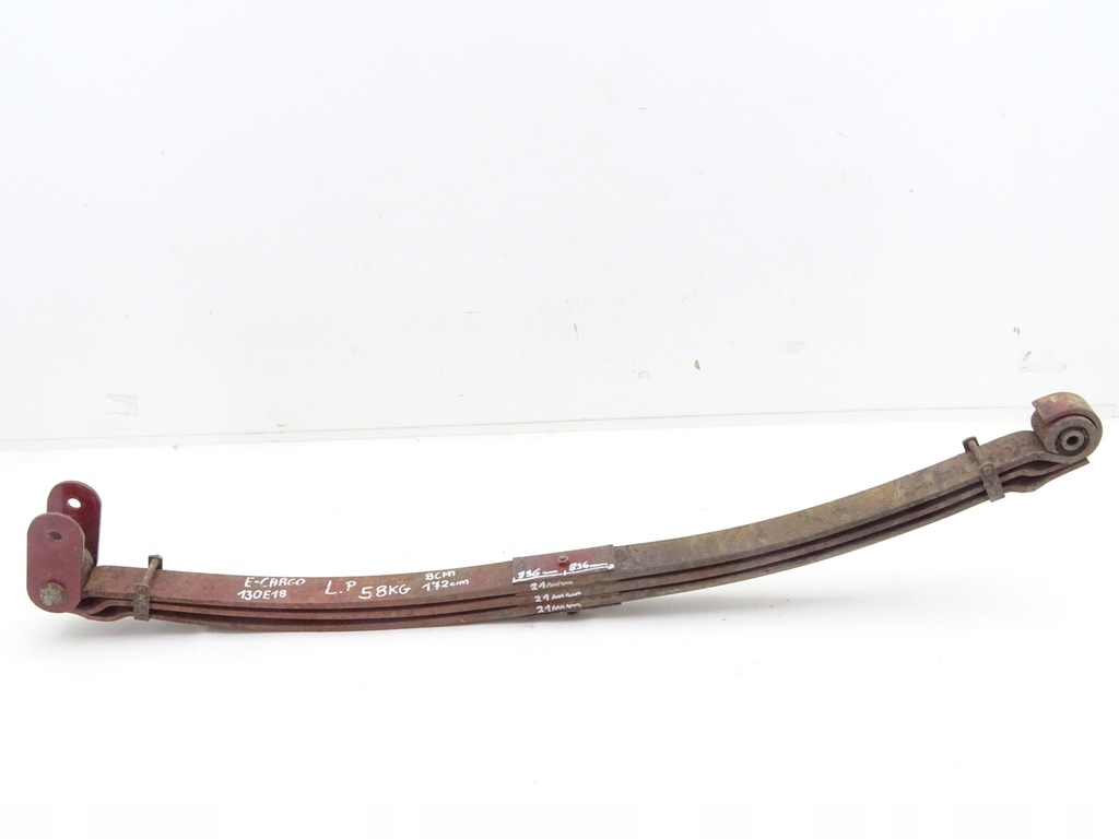 фото №1, Iveco eurocargo 02-08 рессора передний перед 3p 8cm