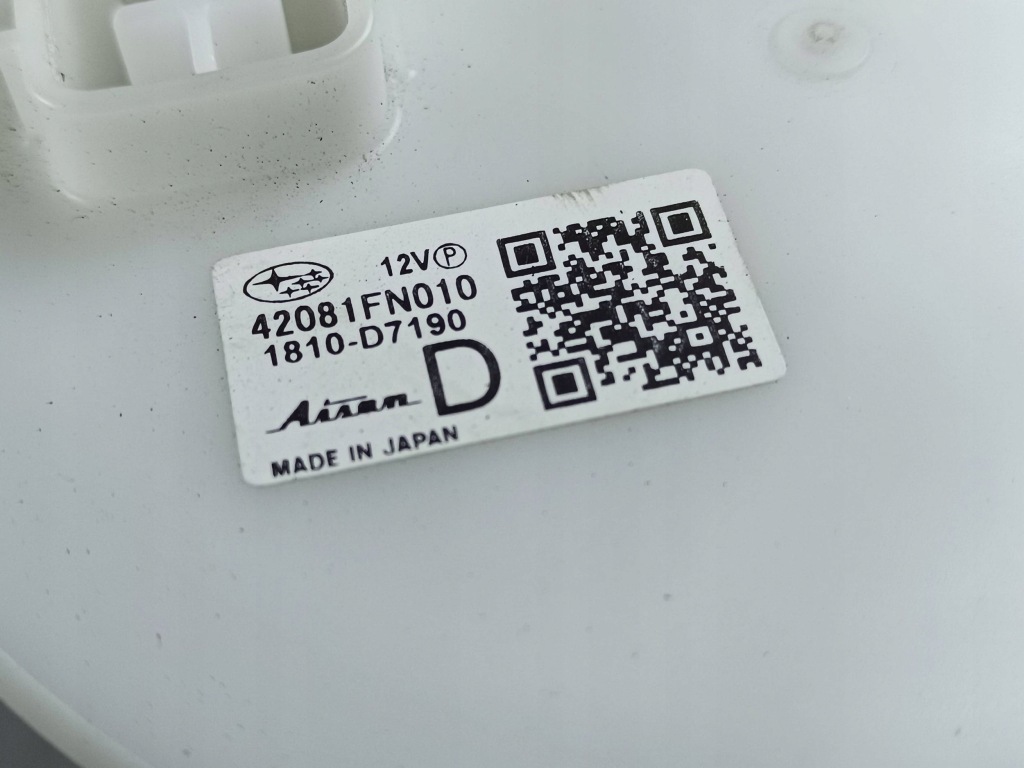 2025 subaru forester sk датчик уровня топлива 42081fn010 с Разборки