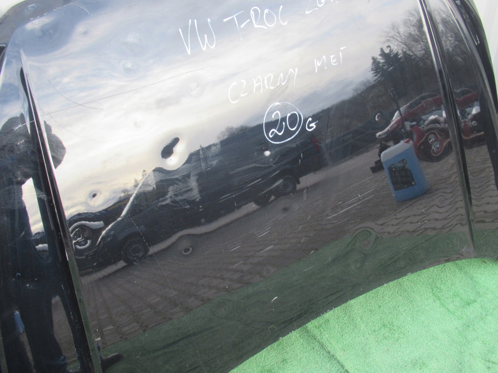 фото №4, Vw t roc t-roc troc 2ga капот кришка czarna 2ga823031a 2ga823155a