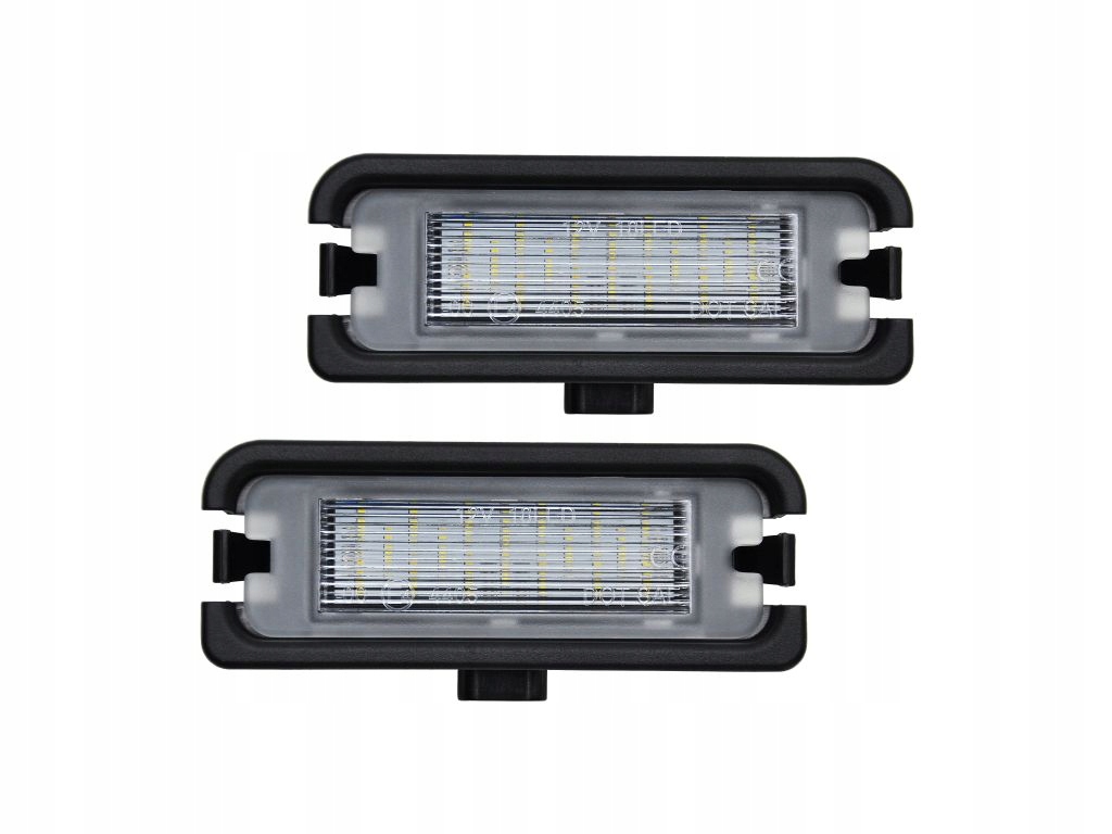 фото №1, Ліхтарі номерного знака led ford mustang 2014- комплект led