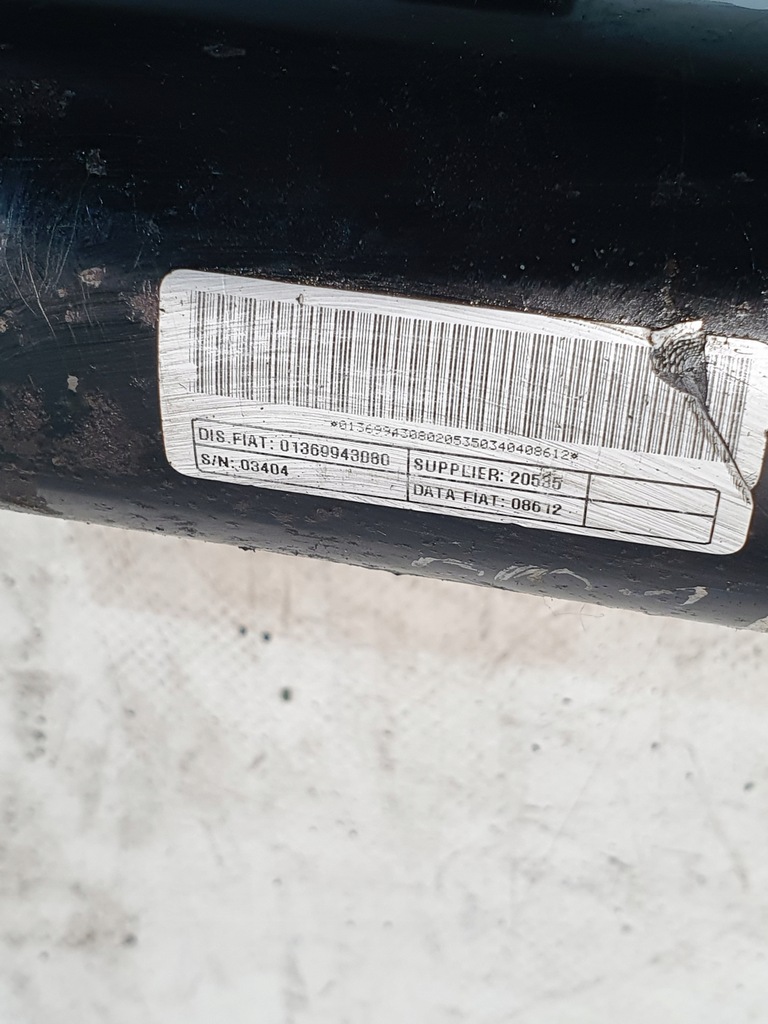 фото №12, Рейка рульова трансмісія кермова 01369943080 peugeot boxer ii 12r.