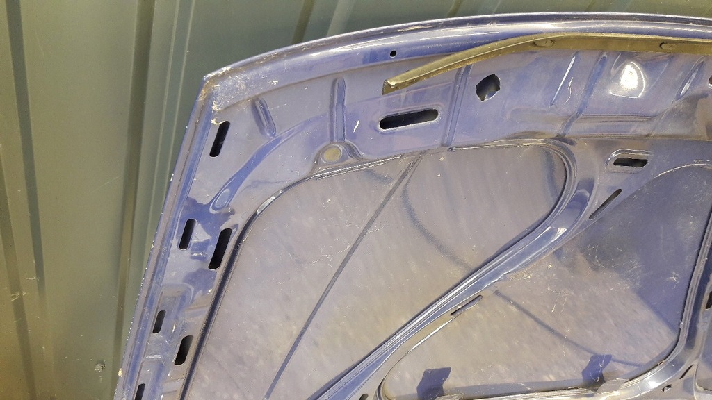 фото №9, Капот vw polo iii granatowa