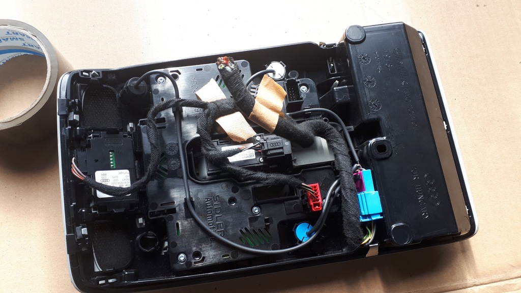 фото №9, A6 c7 4g s6 лампа потолочный homelink люк led