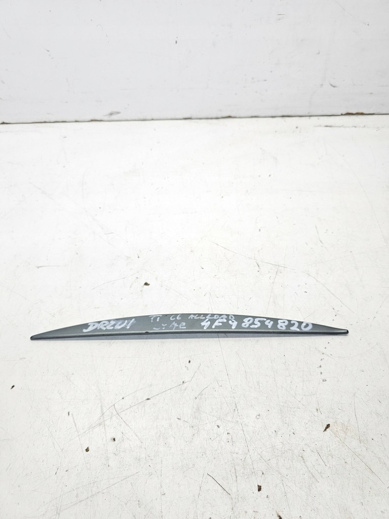 фото №1, Молдинг дверь правый задняя audi a6 c6 allroad 4f9854820 ly7e