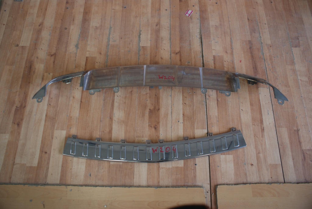 фото №1, Спойлер бампера дифузор mercedes glk w204