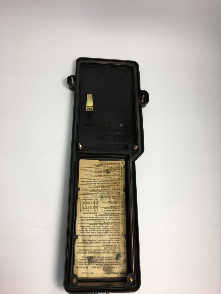 Кришка кришка коробка запобіжників mercedes r129 sl w124 1245400182 Київ