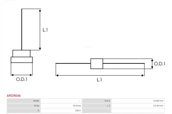 фото №4, As-pl диод генератора