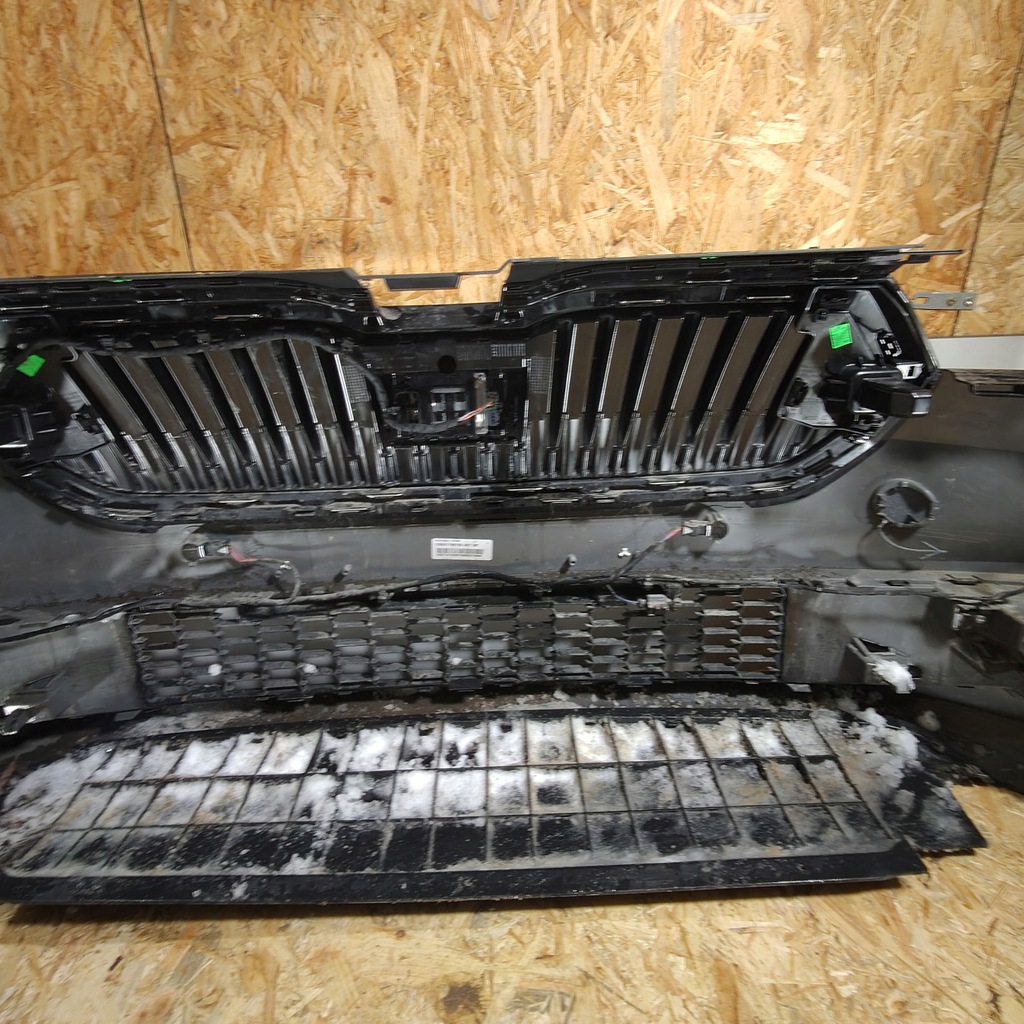 фото №10, Бампер передний перед skoda fabia iv kompletny радар решётка радиатора парктроник