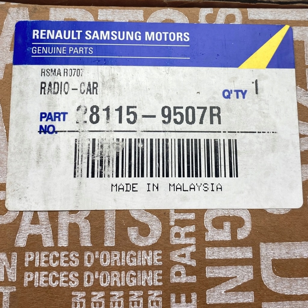 фото №15, Nowe оригинальный номер радио renault koleos i lift 281159507r