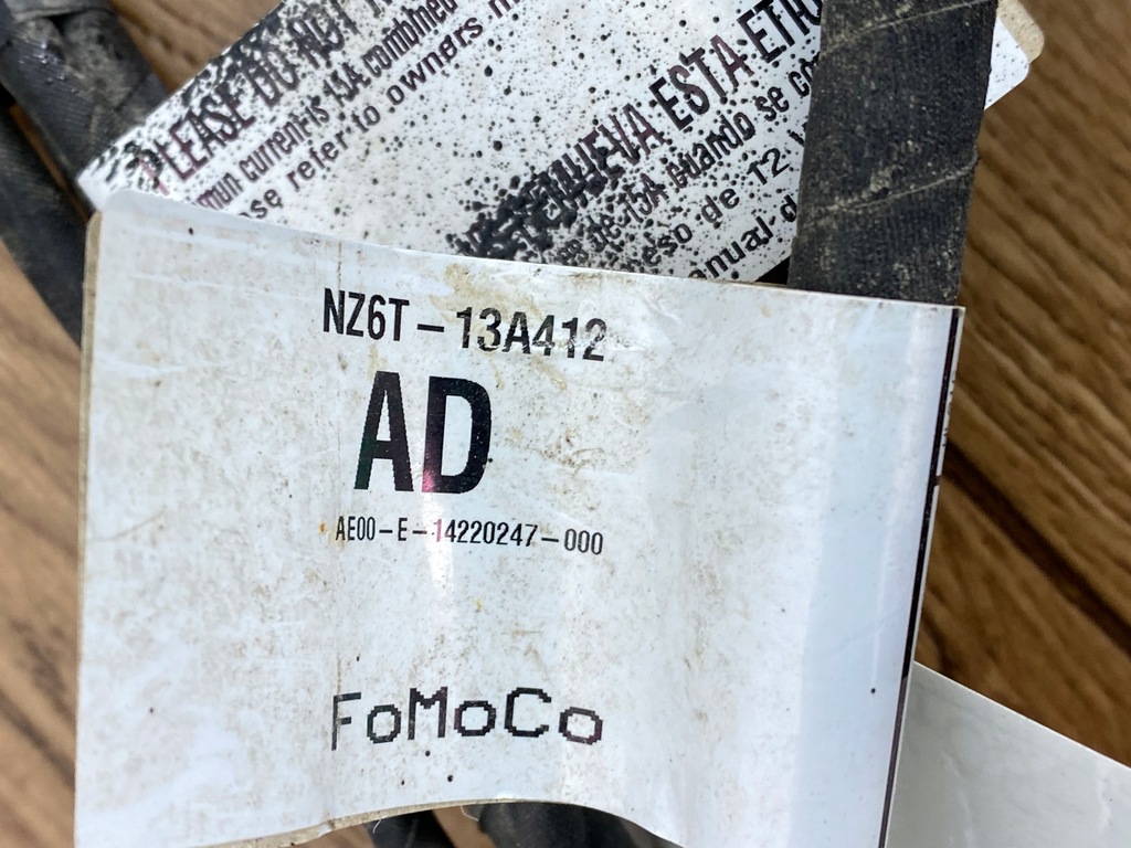 фото №7, Жгут трубопровод шланг кабель ford maverick 2022+ usa