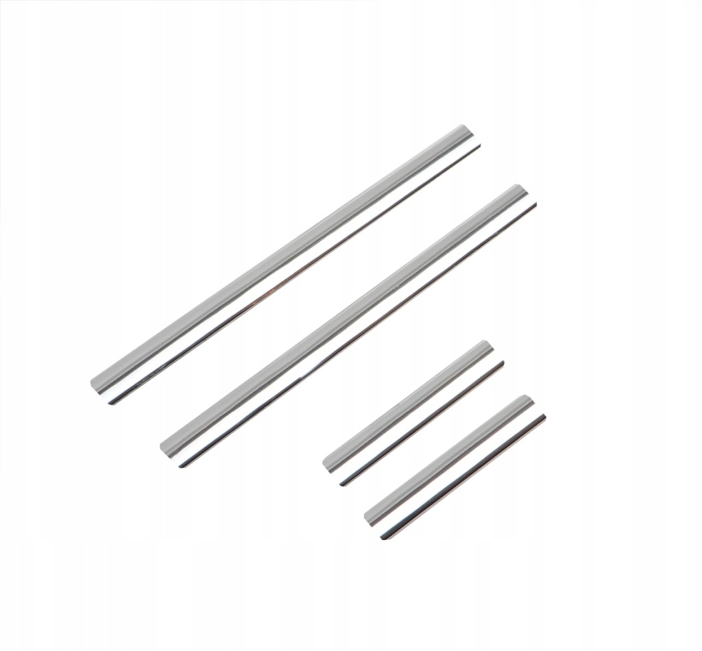 фото №1, Fiat doblo ii 2015 2-tlg - накладки хром порогові na пороги декоративні