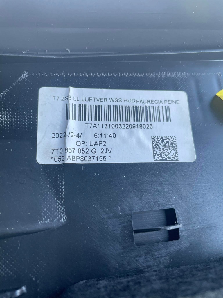 фото №10, Vw t7 консоль панель приладів панель приладів nieregenerowana