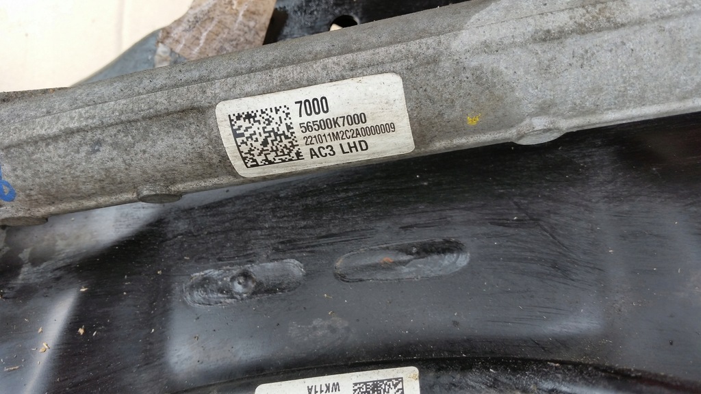 фото №7, Hyundai i10 iii 19- подрамник подрамник перед ,рулевая рейка 62401-k7000