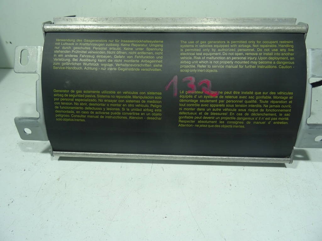 фото №1, Подушка пассажира подушка безопасности mercedes w203