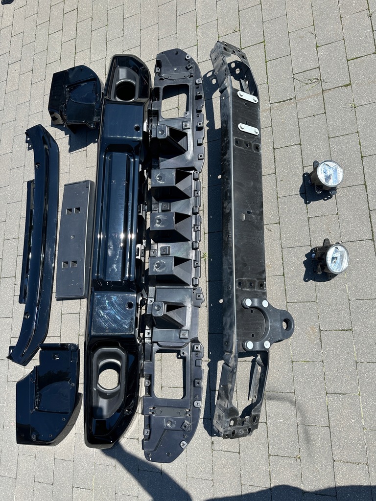 фото №1, Wrangler jl бампер передний цвет чёрный