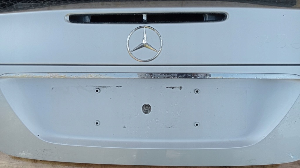 фото №9, Mercedes w211 fl sedan крышка багажника задняя c775