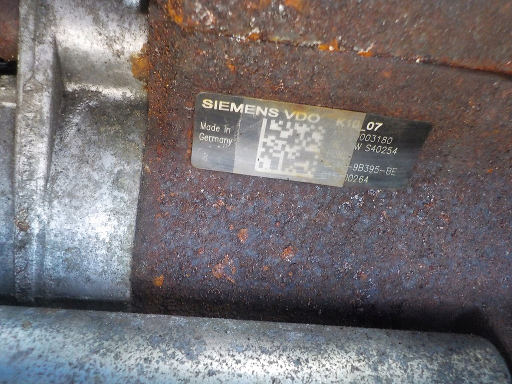 фото №14, Land range rover 08r 3.6 td 272km двигатель 368dt kompletny система топливный