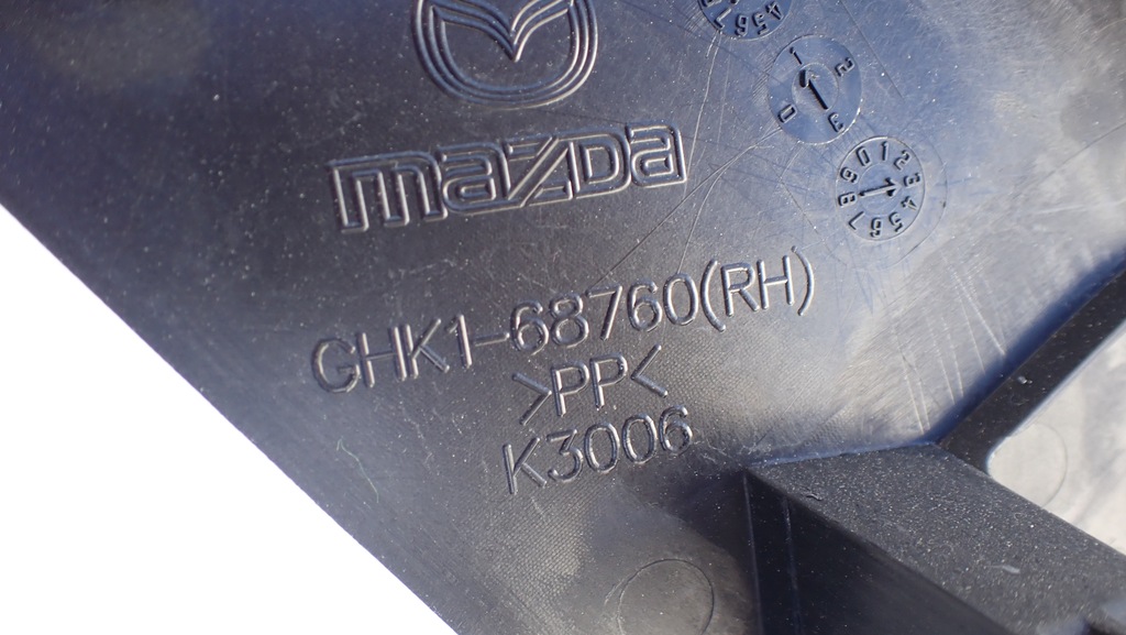 фото №8, Захист поріг стійка права mazda 6 gj iii serdan