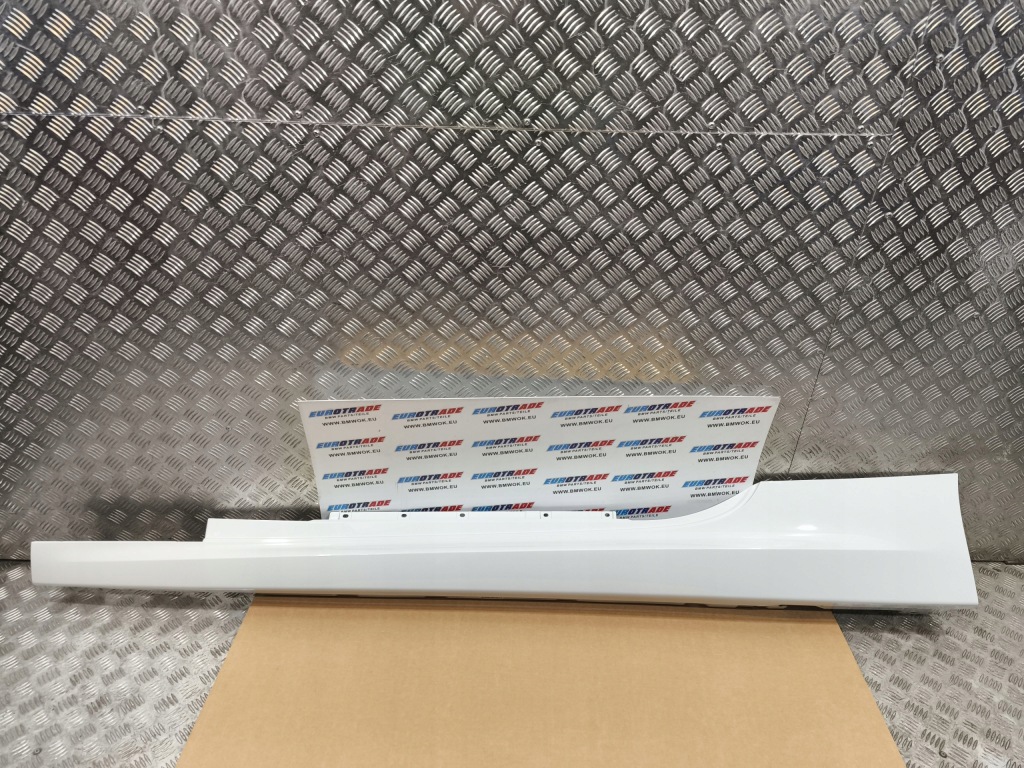 фото №1, Bmw g14 g15 f91 f92 m8 mpakiet молдинг поріг ліва alpinweiss