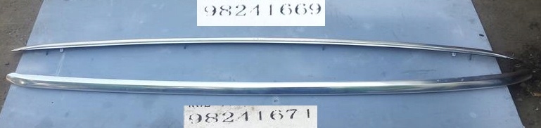 фото №1, Рейлинги кровельные комплект peugeot 508 ii 98241669