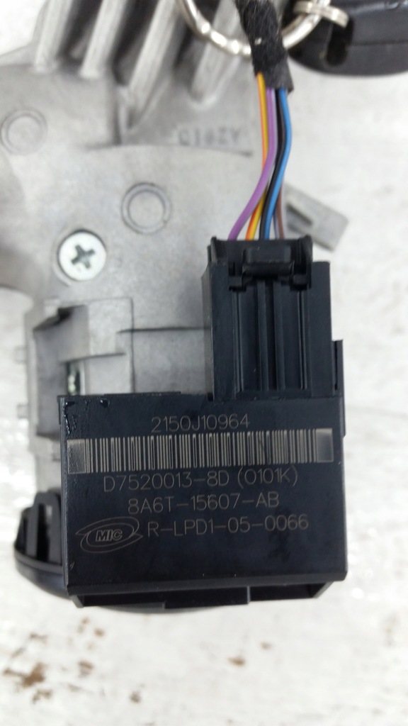 фото №7, Замок зажигания ключ 8a6t-15607-ab ford fiesta mk7